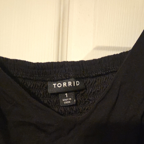 Torrid Black Mini Dress - Picture 2 of 4